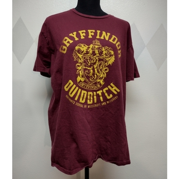Harry Potter Gryffindor Quidditch short sleeve t-shirt - Picture 1 of 7